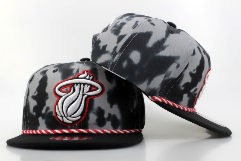 NBA Miami Heat MN Snapback Hat #138